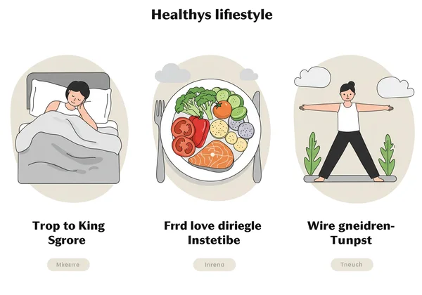 Healthy lifestyle elements for anxiety management
