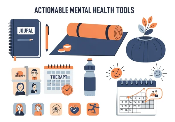 Tools and strategies for a mental health plan
